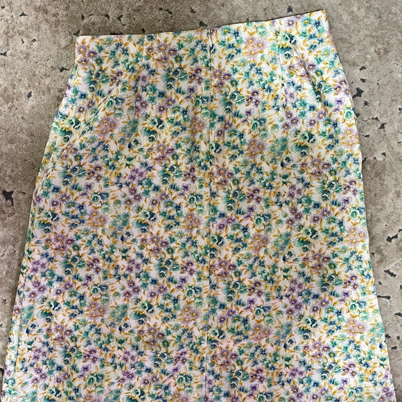 NWT Zara Floral Midi Skirt - Picture 8 of 11